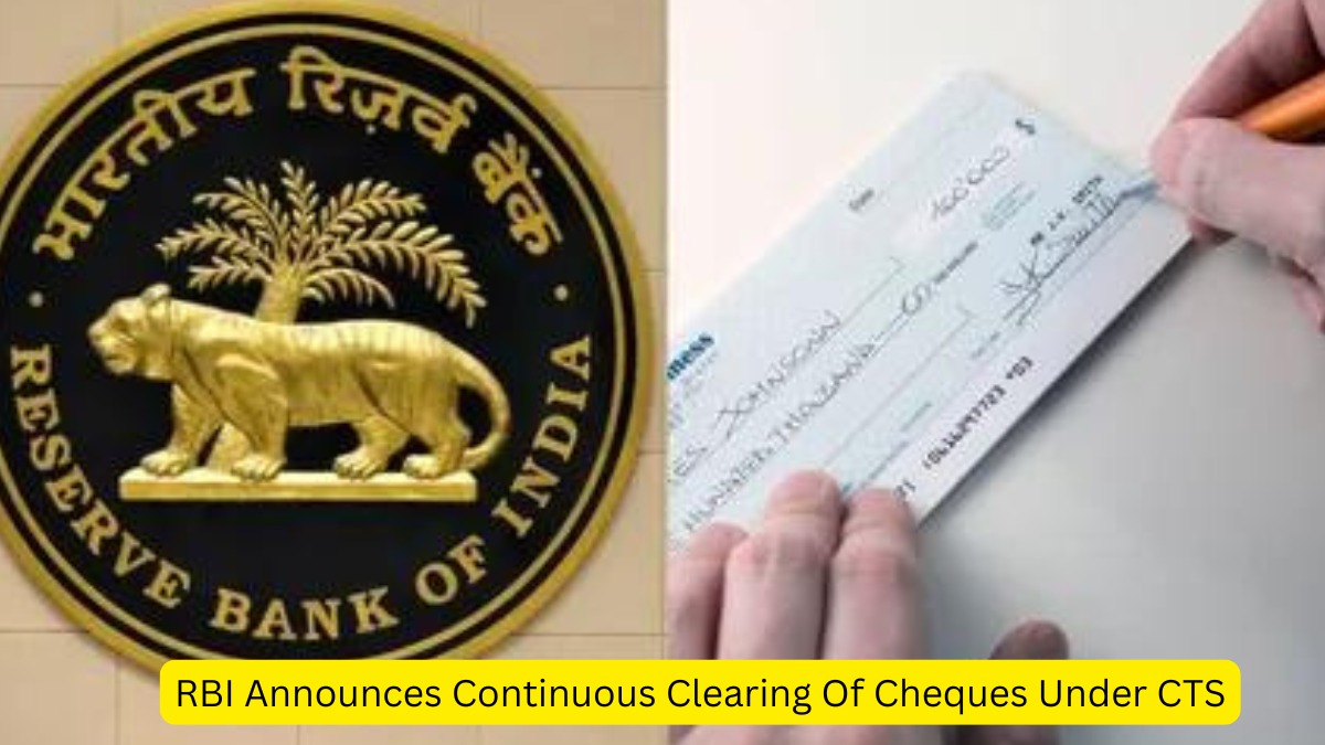 Instant Cheque Processing Is Here: RBI’s Bold Step To Enhance Customer Experience