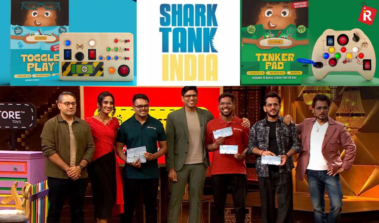 India’s First Toy Library Faces Tough Feedback on Shark Tank India