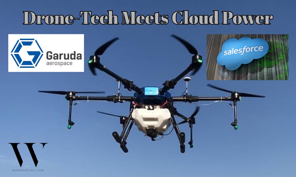 Garuda Aerospace and Salesforce Partner to Redefine Drone Innovation in India
