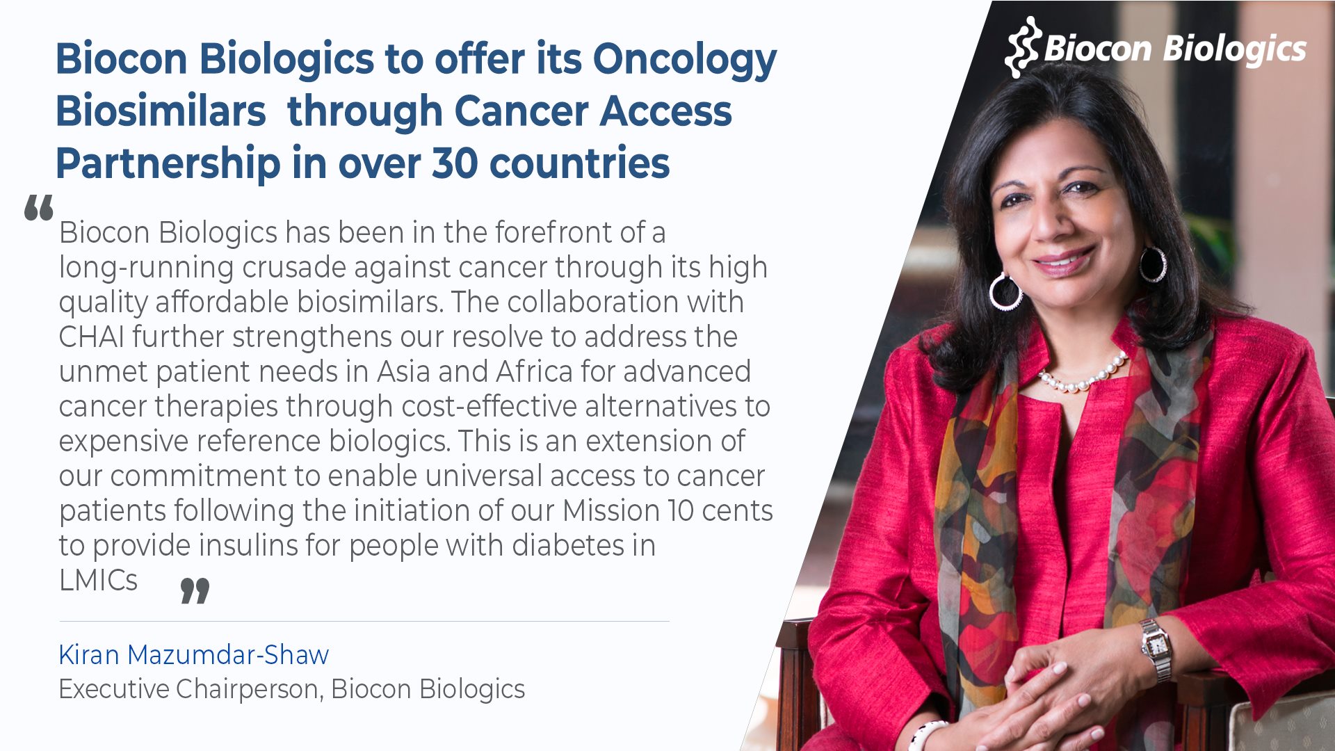 Biocon Biologics Joins Hands with Malaysia’s Cancer Society—Boosts Patient Support & Access