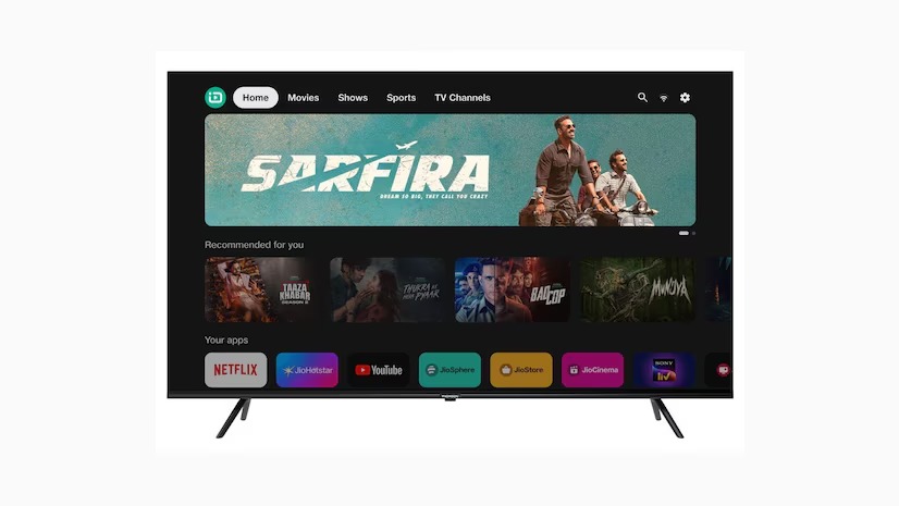 Thomson debuts first JioTele OS-QLED TV; price, specifications revealed.