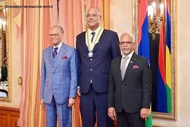 President Herminie Awarded Grand Commander Of The Order Of The Star And Key Of The Indian Ocean