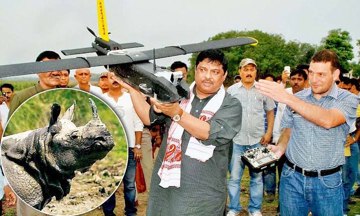 High-Tech Heroes: Drones Take Flight to Save Kaziranga’s Rhinos