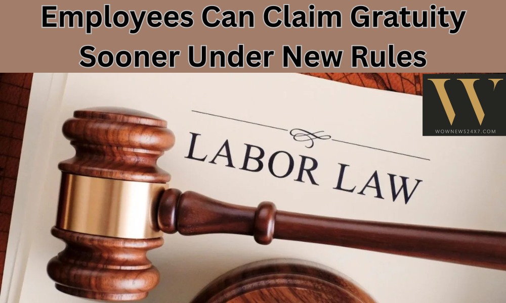 Gratuity Gets a Makeover From Five to One: Major Win for Workers in New Labour Reform