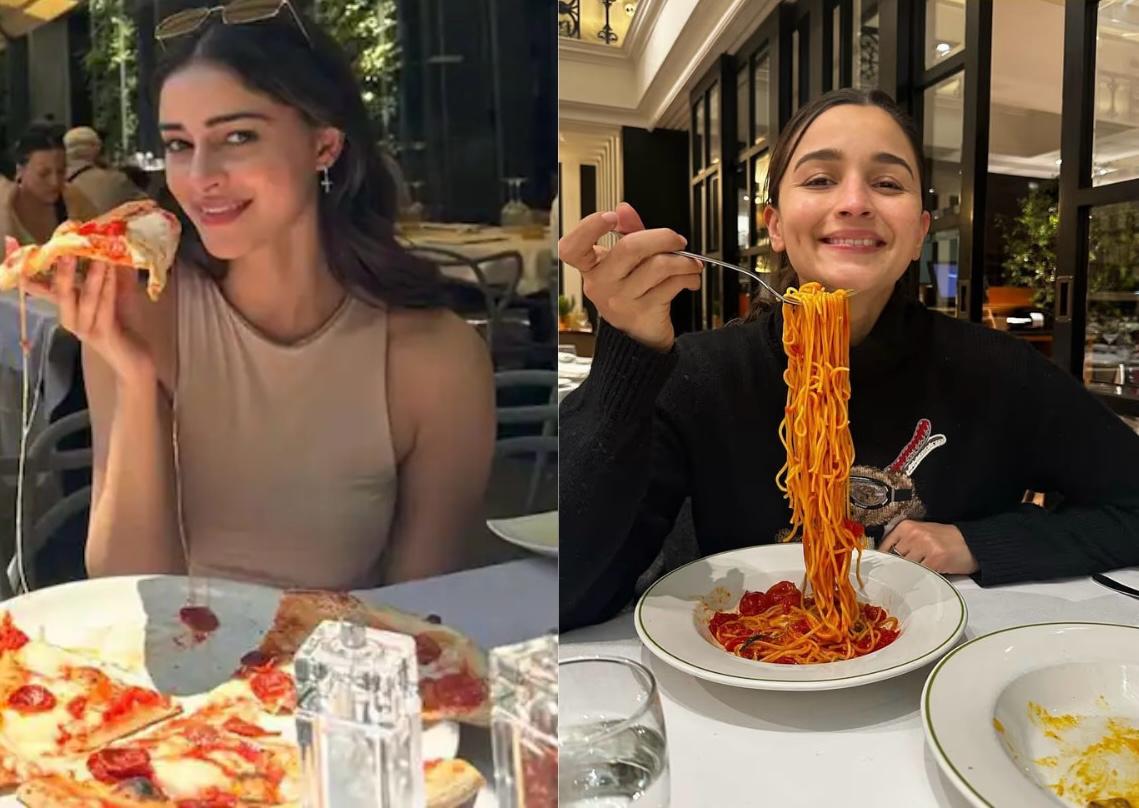 Star Bites: From Ananya’s Naan to Alia’s Spaghetti — Celeb Cheat Meals to Drool Over