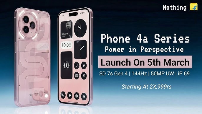 Design Secrets Out! Nothing Phone 4a Series Gears Up for India Launch