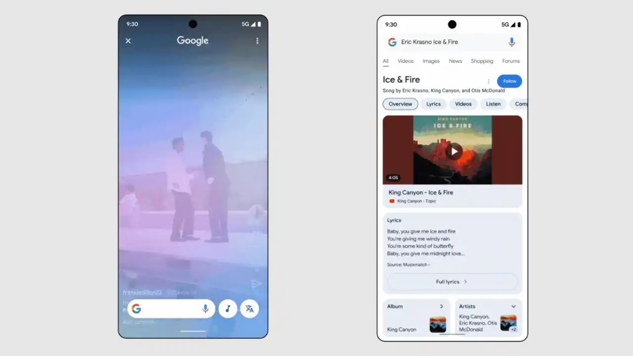 Google’s Circle to Search Gets Musical Memory: Android Users Can Now Revisit Song Searches