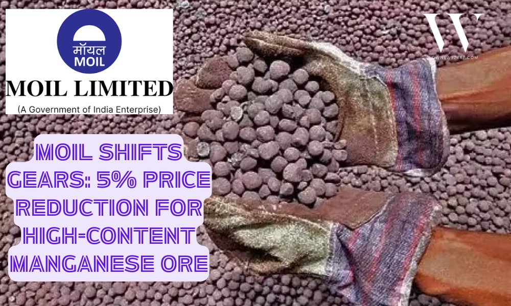 MOIL Reduces Manganese Ore Prices by 5% Amid Market Adjustments