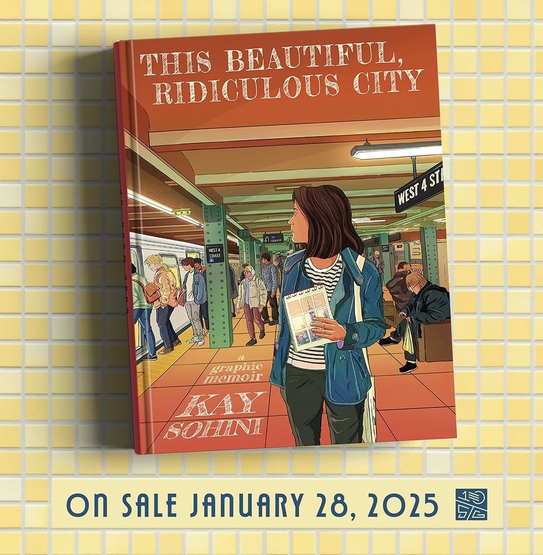 A Vibrant Journey: Discover Kay Sohini's Emotional Graphic Memoir "This Beautiful, Ridiculous City