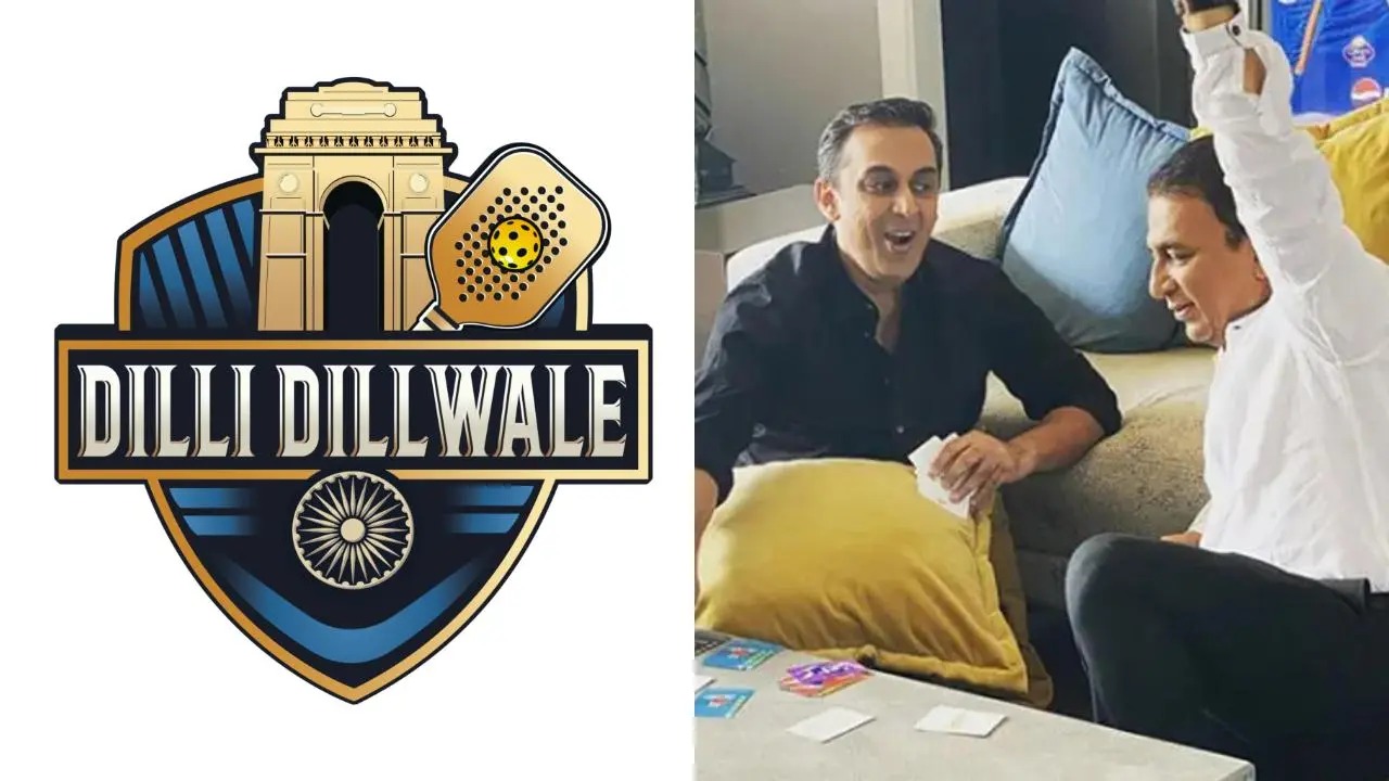 Sunil Gavaskar and Rohan Gavaskar Join Dilli Dillwale in World Pickleball League