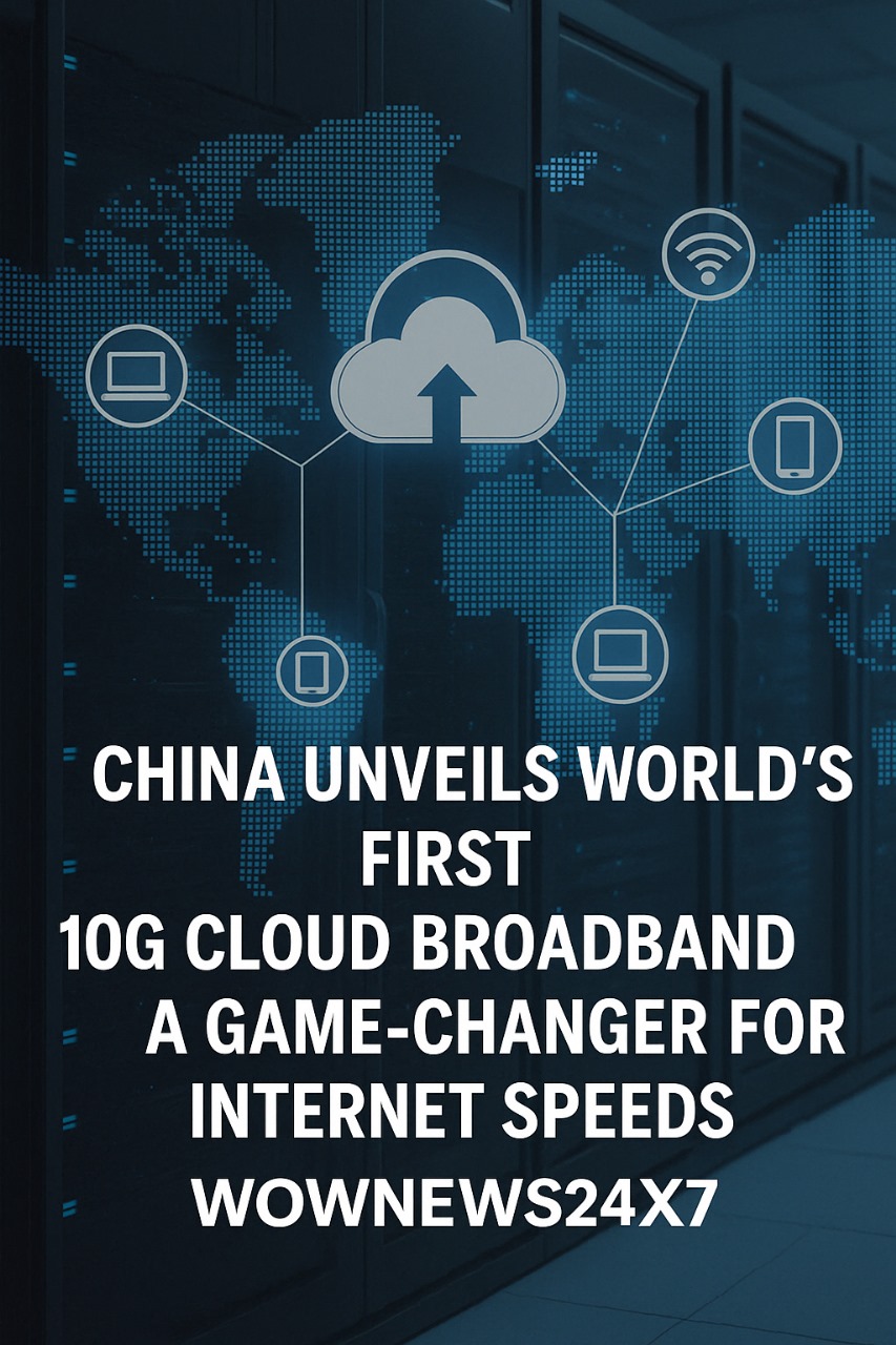 China Unveils World’s First 10G Cloud Broadband: A Game-Changer for Internet Speeds