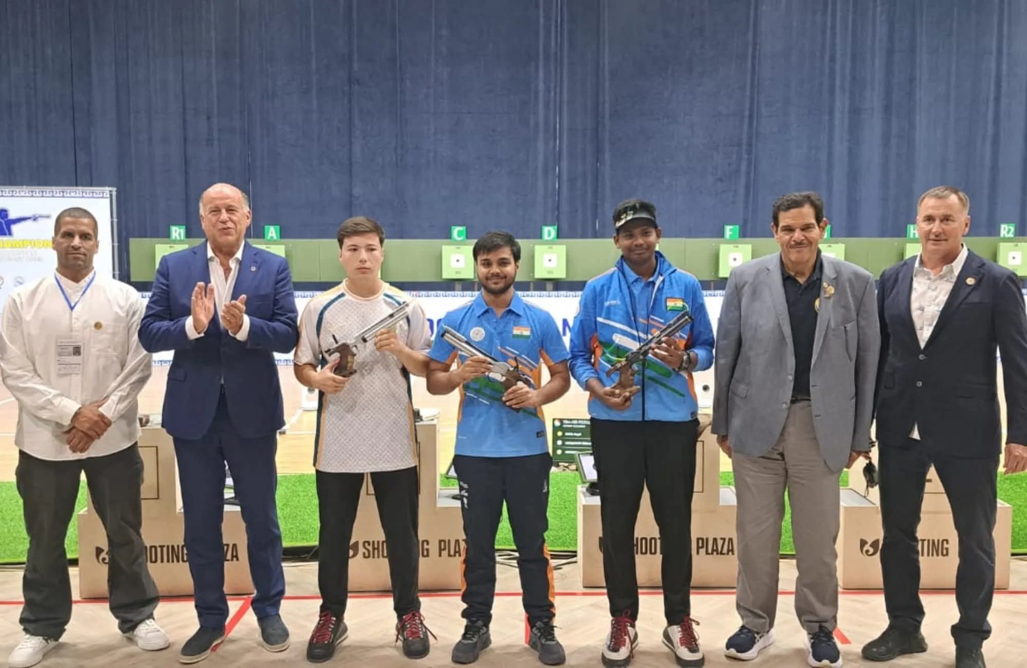 Bullseye Brilliance: India Blazes Past Rivals with 50 Golds at Asian Shooting Extravaganza