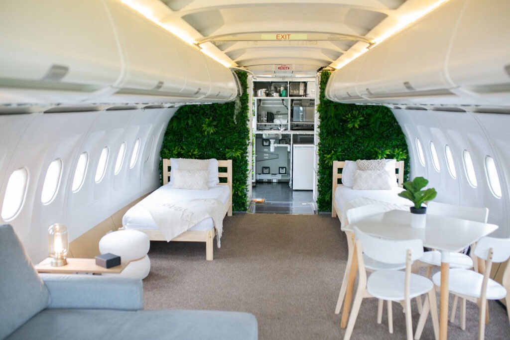Jet-Set Your Next Vacation in This Stunning Former Etihad Airbus A320 Airbnb