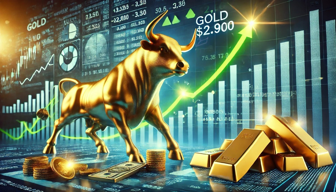 Gold Surges Past $2,900 as Dollar Weakens and Trade Tensions Rise