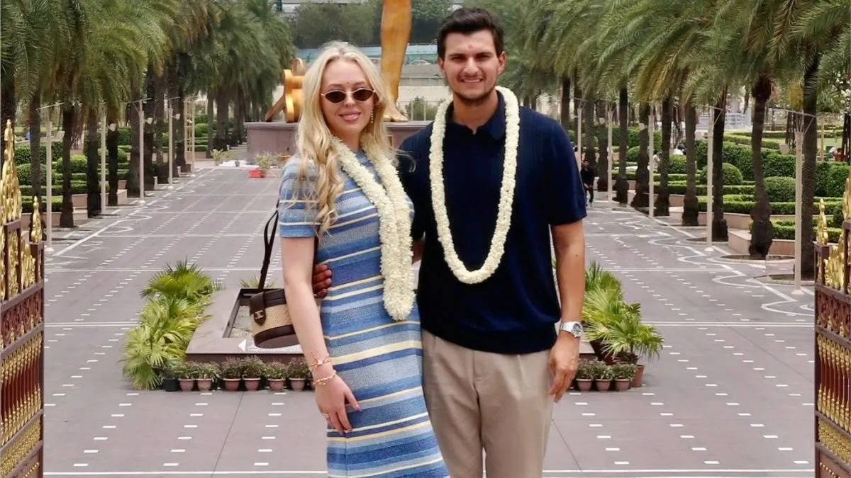 Tiffany Trump’s Quiet Spiritual Stop: Akshardham Visit Kicks Off India Tour