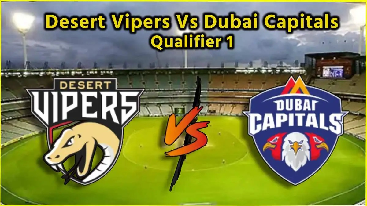 Capitals Aim for Victory as Vipers Seek Redemption in ILT20 Qualifier 1