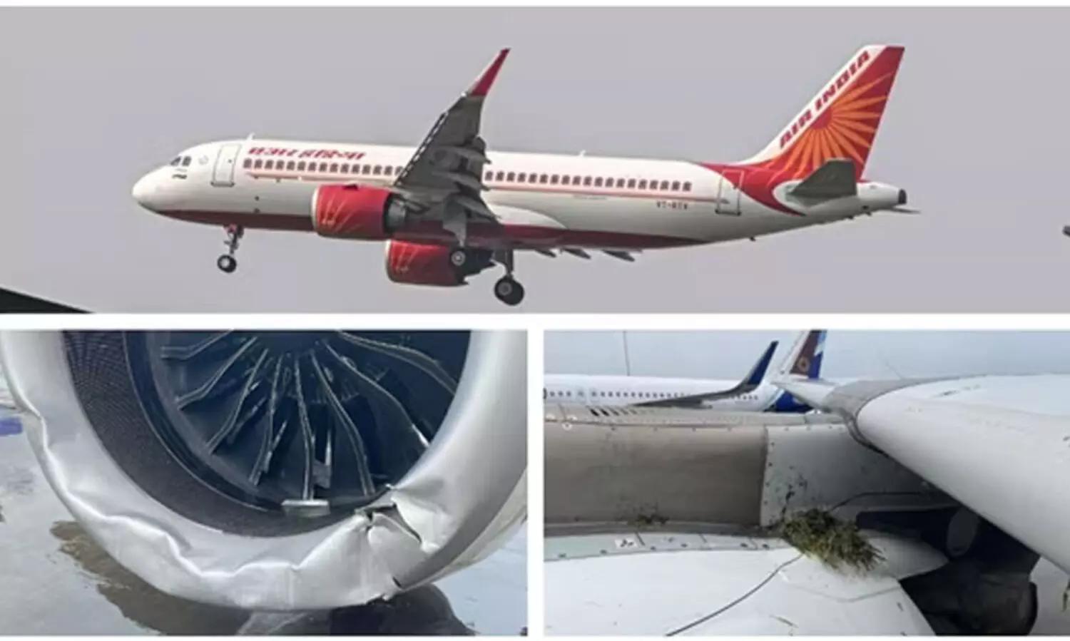 Near Miss in Mumbai: Air India Jet Skids Off Runway, Engine Damaged in Monsoon Landing