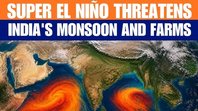 India Braces for Agriculture Shock as "Super El Niño" Threatens Monsoon