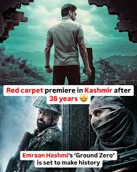 Emraan Hashmi’s ‘Ground Zero’ Makes History with First Red Carpet Film Screening in Srinagar in 38 Years