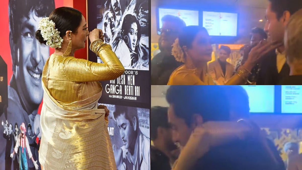 Generations Meet: Rekha’s Hug For Bachchan Heir Wins Hearts