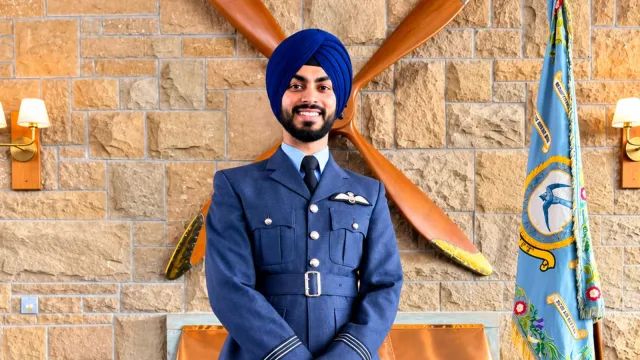 High-Altitude History: Britain Welcomes Its First Sikh Military Pilot Since WWII