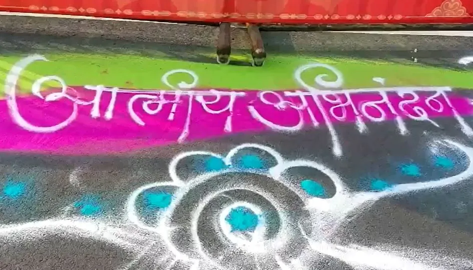 Ujjain’s Diwali Dazzle: The Story Behind the Breathtaking 50,000 Sq Ft Rangoli