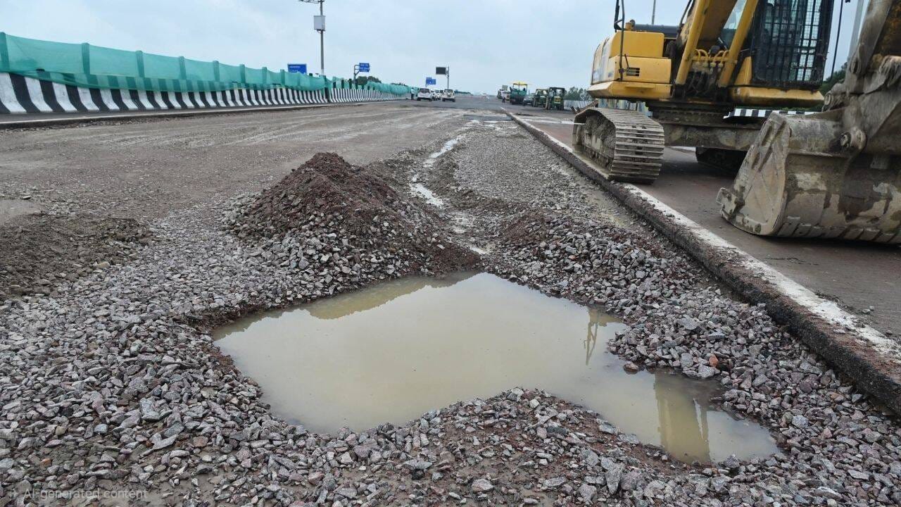 Substandard Design Flaws Sink Lucknow-Kanpur Expressway