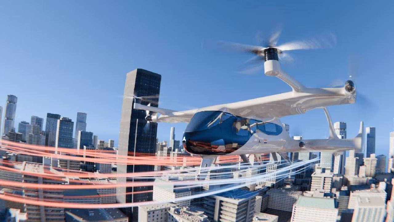 Chennai Startup Unveils Full-Scale Electric Air Taxi Prototype