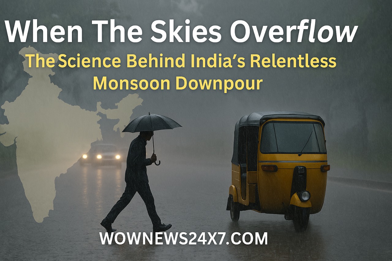 When The Skies Overflow: The Science Behind India’s Relentless Monsoon Downpour