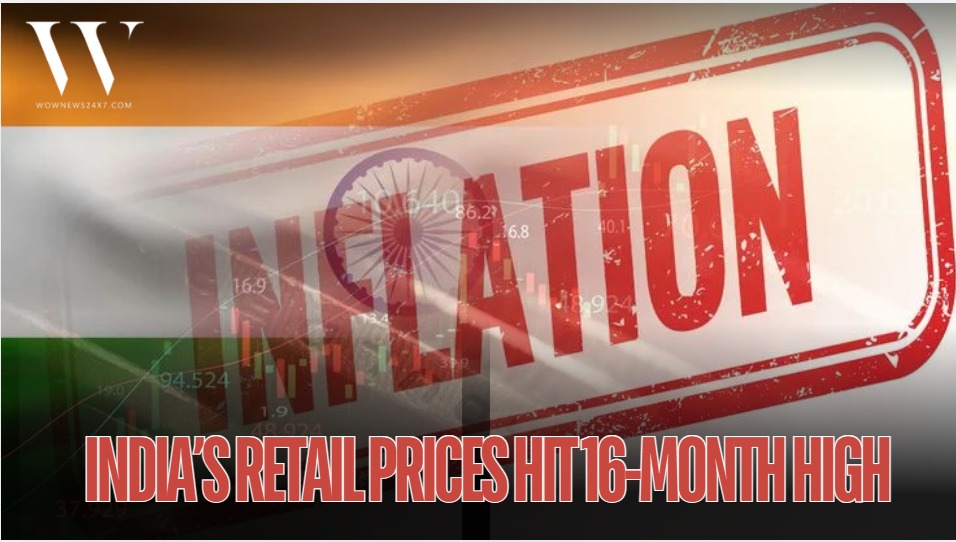 India’s May Inflation Hits 16-Month High Under New Series