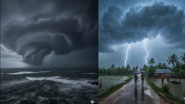 Storm Watch: Gujarat on Orange Alert as Arabian Sea Depression Nears; Mumbai Braces for Light Rain