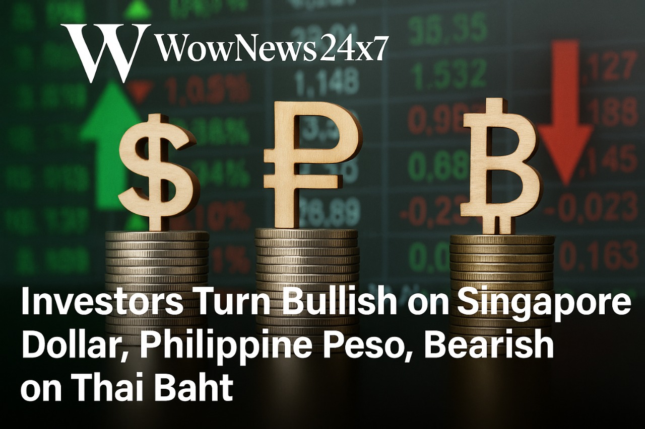 Investors Turn Bullish on Singapore Dollar, Philippine Peso, Bearish on Thai Baht