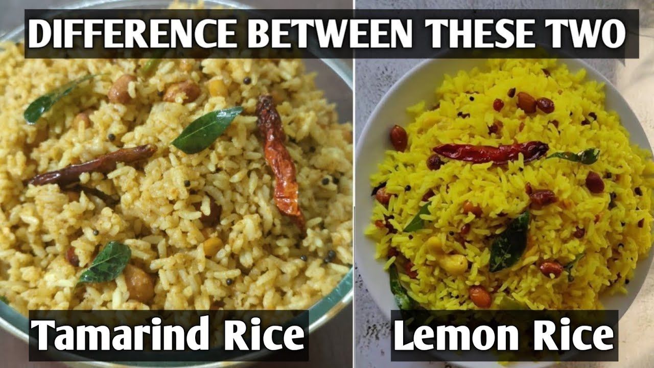 Tangy tales on a plate: Tamarind Rice vs Lemon Rice, South India’s flavourful favourites