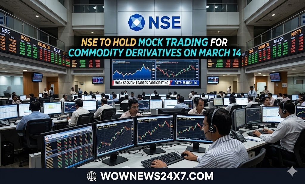 NSE To Conduct Mock Trading For Commodity Derivatives On March 14