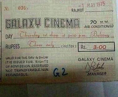Sholay' Ticket from 1975 Goes Viral: Movie Prices That Will Shock You