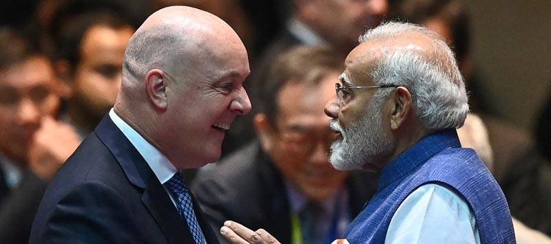 A New Era of Friendship: Luxon Praises Indian Community's Role in New Zealand