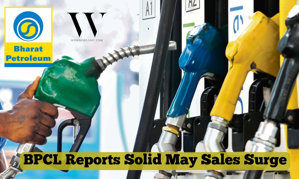 India BPCL Reports May Gasoline Sales Rise 4.29% as Diesel Jumps