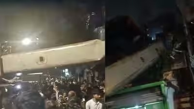 Midnight Disaster: 10 Injured as Massive Crane Crashing Down Shatters Kurla Sleep