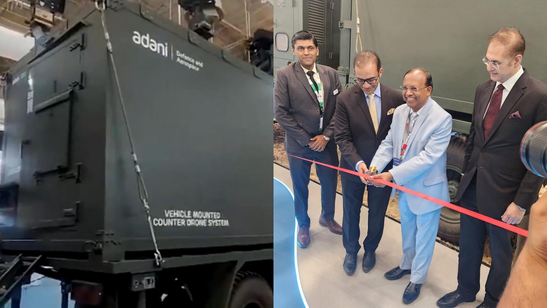 Adani Defence and DRDO Unveil Advanced Vehicle-Mounted Counter-Drone System