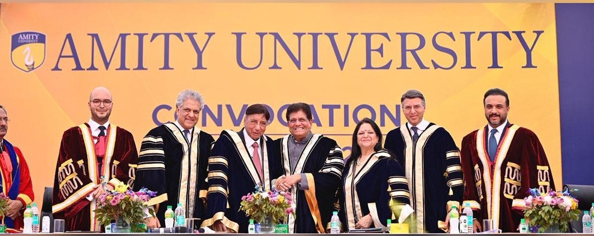 Universities: The Engines of India’s Future – Piyush Goyal Inspires Amity Graduates