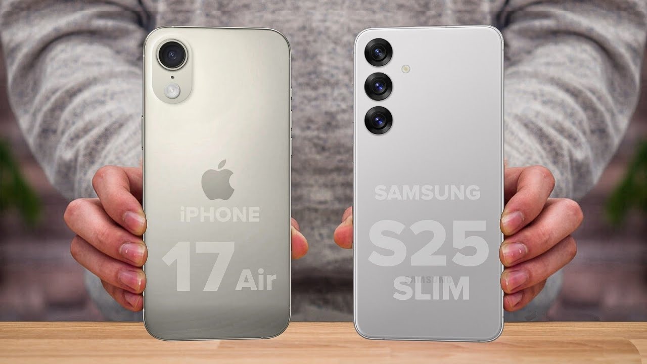 Battle of the Titans: iPhone 17 Air vs. Samsung Galaxy S25 Slim – Which Will Reign Supreme?