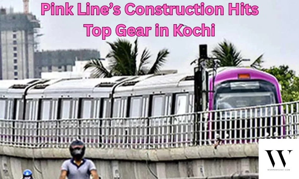 Bridging the City: Kochi Metro’s Pink Line Girders Signal Rapid Advance