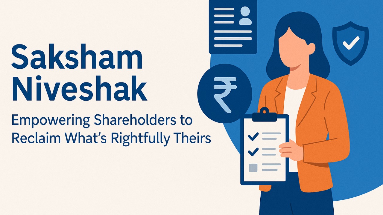 Paushak Joins IEPF-Led Saksham Niveshak Drive To Clear Unclaimed Dividends