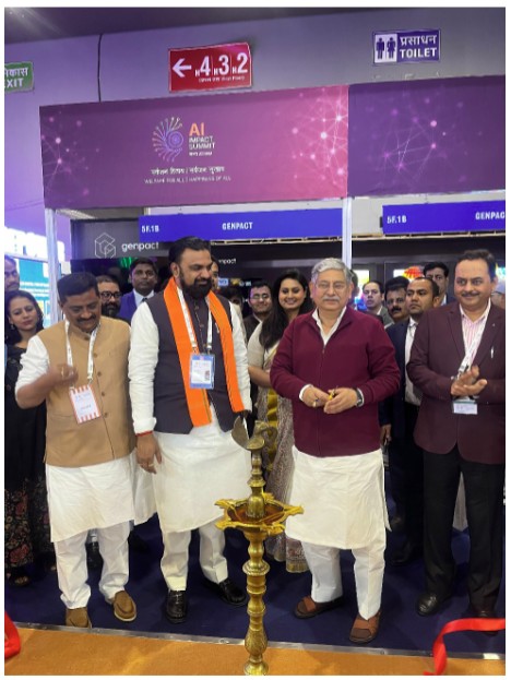 India AI Impact Summit 2026: Rajiv Ranjan Singh Inaugurates MoPR Pavilion