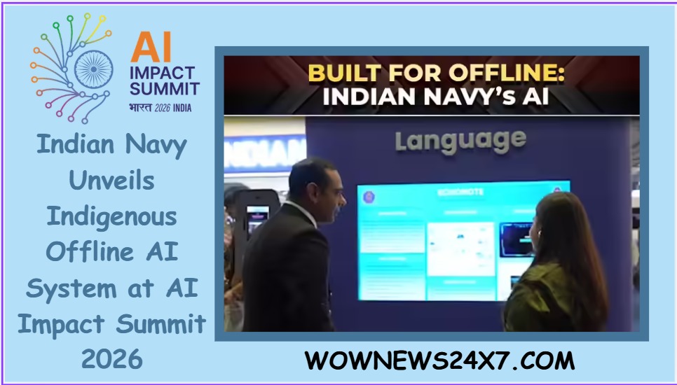 Securing the Seas: Indian Navy Unveils Offline AI System at AI Impact Summit 2026
