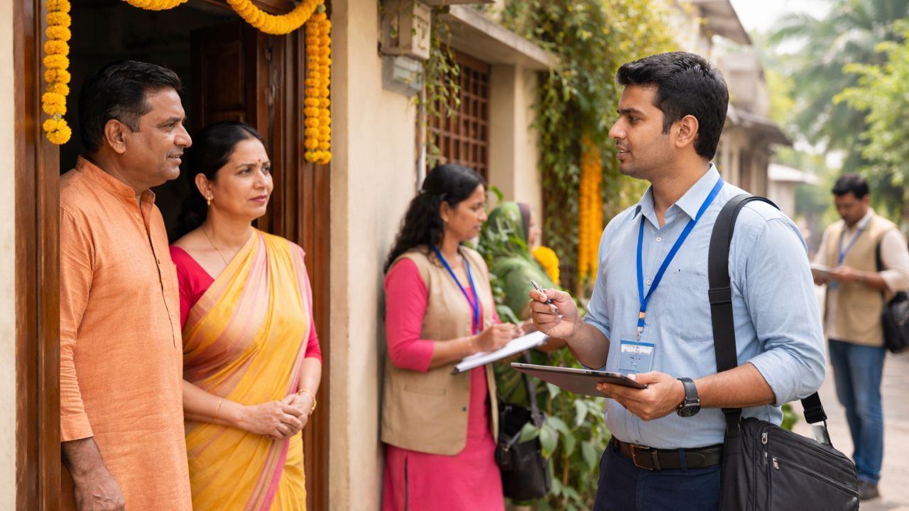Door-To-Door Census Survey Begins As India Enters Its Next Digital Count