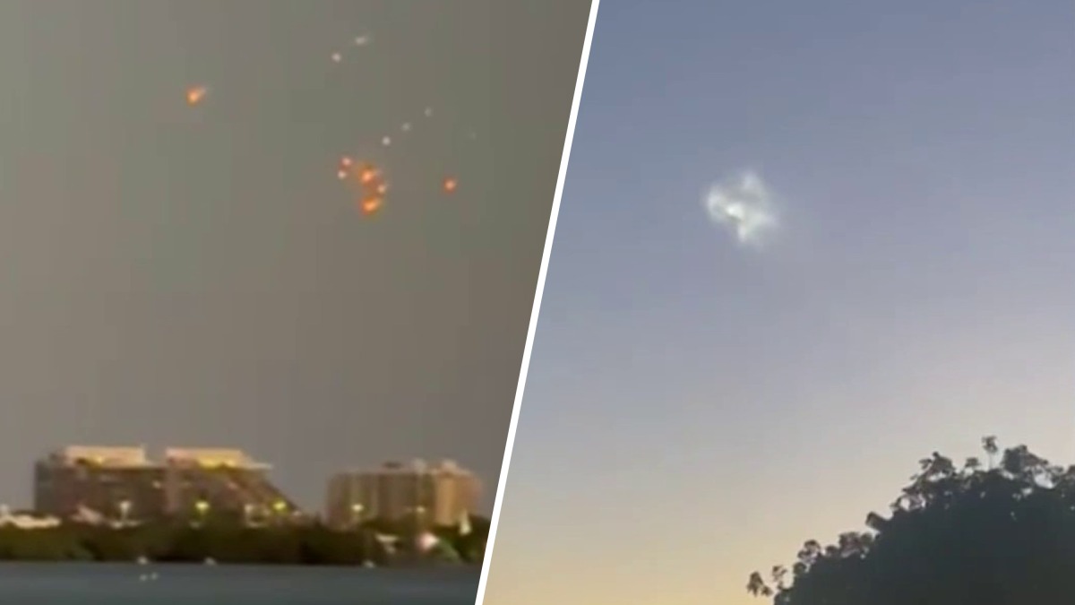 South Florida's Celestial Show: SpaceX Starship Debris Falls from the Sky