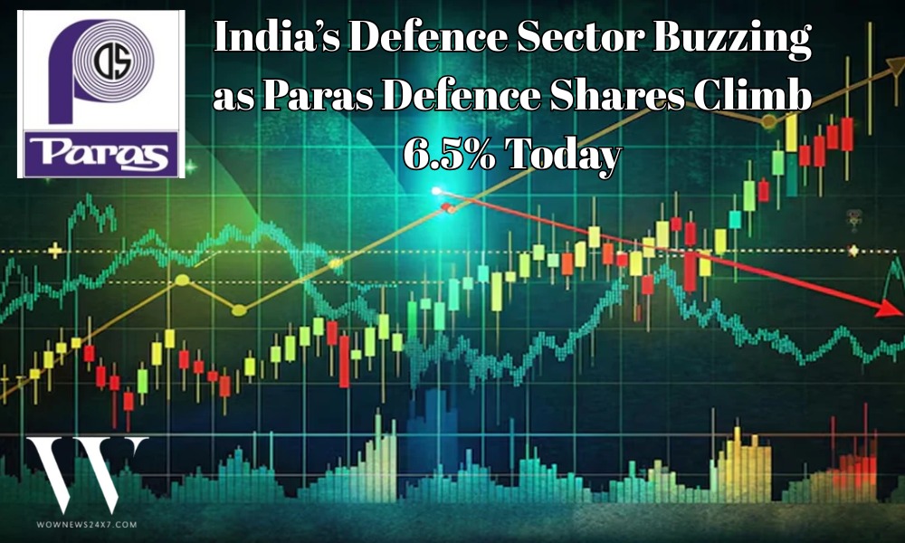 Paras Defence & Space Tech Jumps 6.5% on NSE, Investors Eye Aerospace Growth