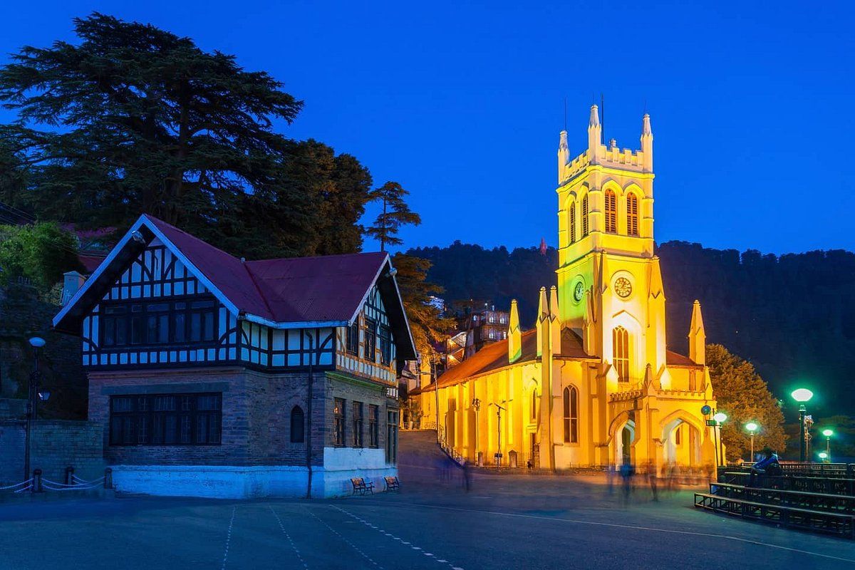 Christmas Glow in the Hills: Candlelight Prayers at Christ Church Shimla Draw Crowds