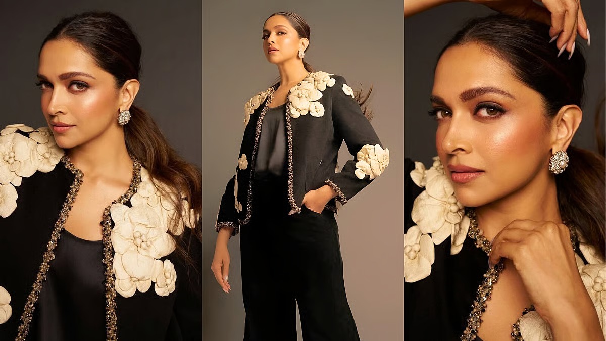 The Iconic Deepika Padukone Stuns in Sabyasachi’s Cashmere Masterpiece at Global Summit